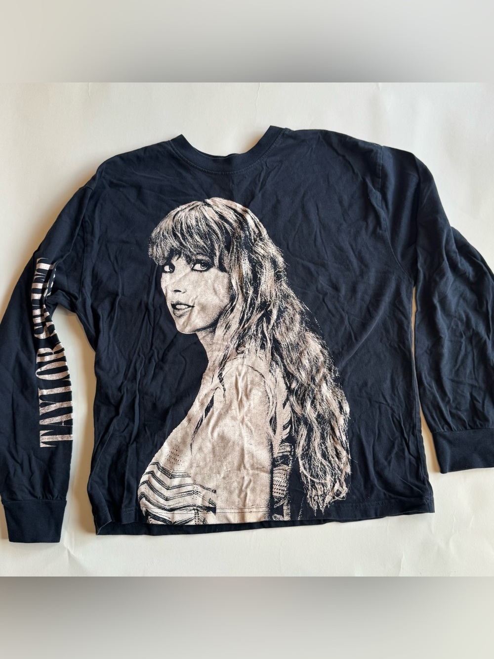 Taylor swift Eras Long sleeve Merch Navy Blue
